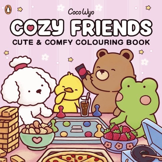 Coco Wyo- Cozy Friends - Kleurboek - GRATIS VERZENDING