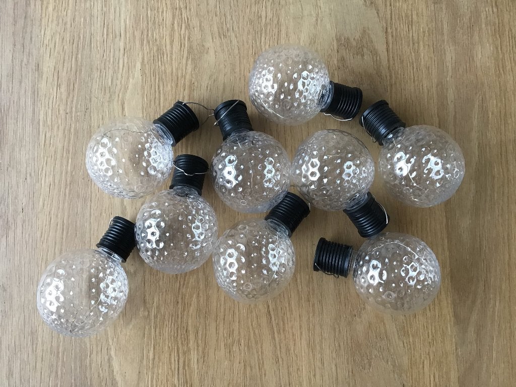 Solar lampjes, Ophalen, Zonne-energie, Kunststof, Minder dan 50 watt