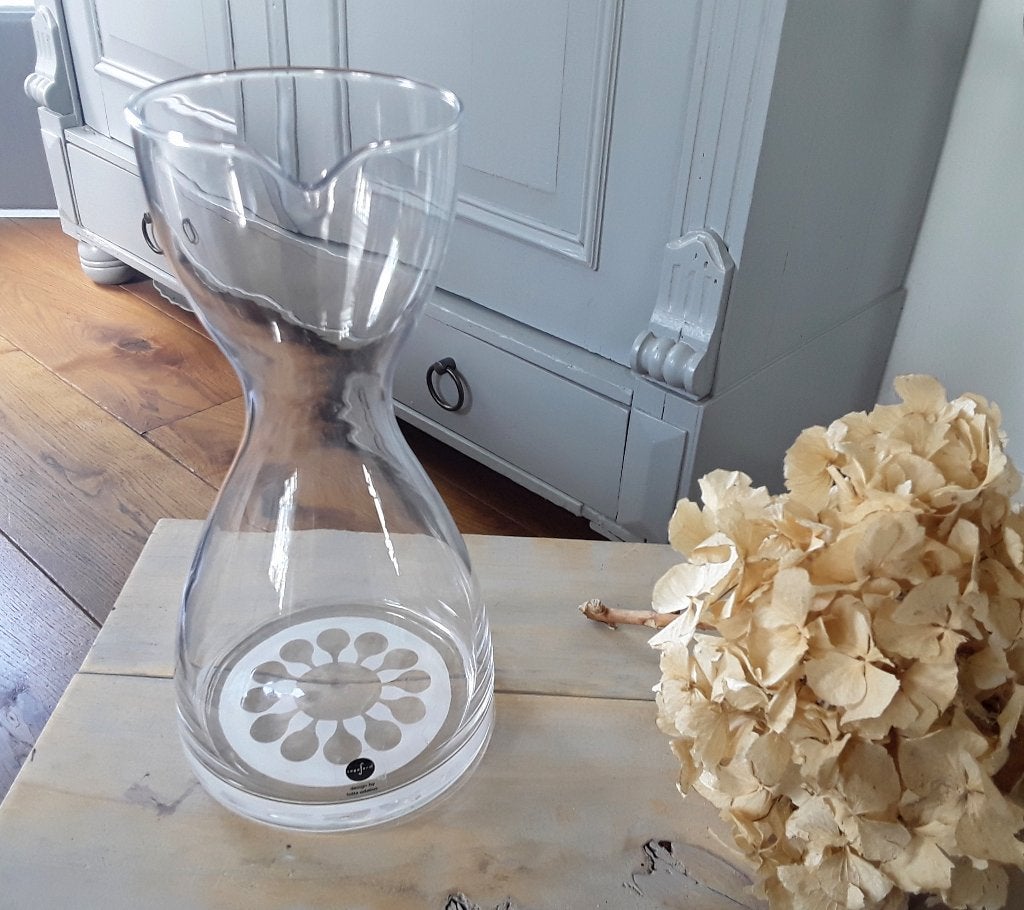Vintage sap karaf van Sagaform - design by Lotte Odelius, Overige typen, Ophalen of Verzenden, Overige stijlen, Glas