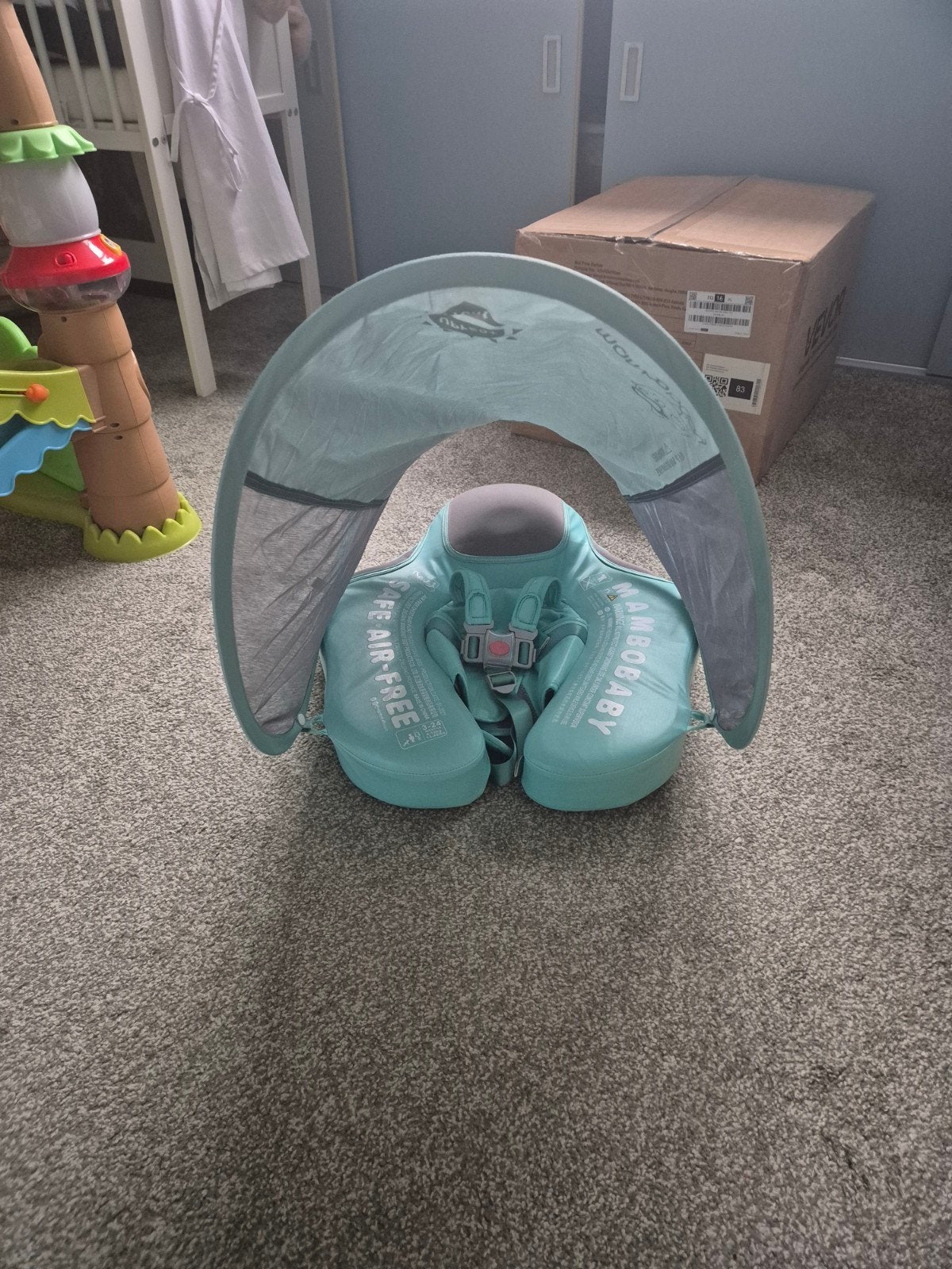 Mambobaby Baby Zwemband met Zonnescherm, Ophalen of Verzenden, Zo goed als nieuw, Overige typen