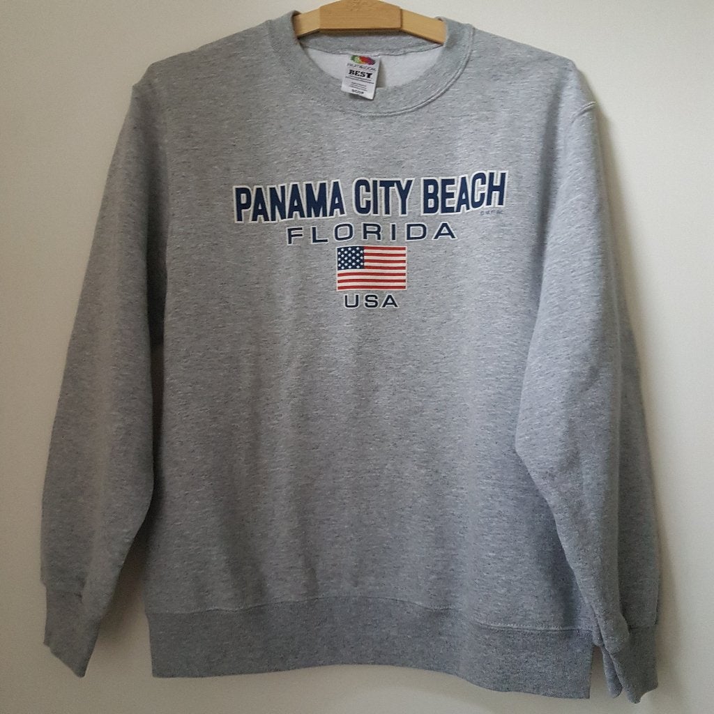 Panama City Beach vest, maat S Nieuw Fruits of the loom, Ophalen of Verzenden, Nieuw, Grijs
