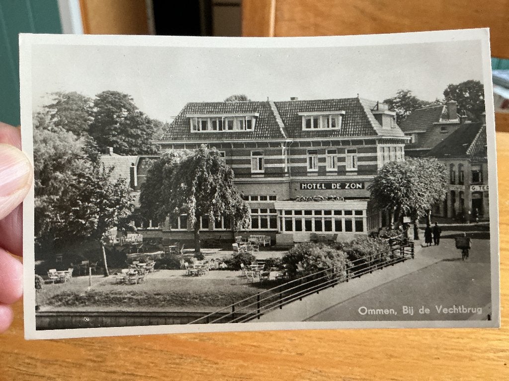 Ommen Bij de Vechtbrug 1952, Verzamelen, Verzenden, 1940 tot 1960, Gelopen, Overijssel
