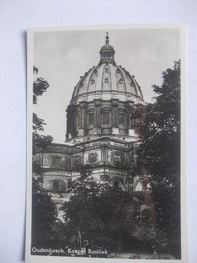 Q01 Oudenbosch - Koepel Basiliek - 1947, Verzenden, 1940 tot 1960, Ongelopen, Noord-Brabant