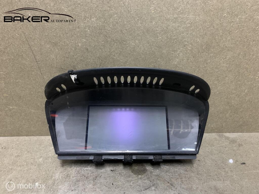 Navigatie display BMW 5-serie E60 ('03-'07) 65826952327, Gebruikt, Ophalen of Verzenden, BMW, BMW