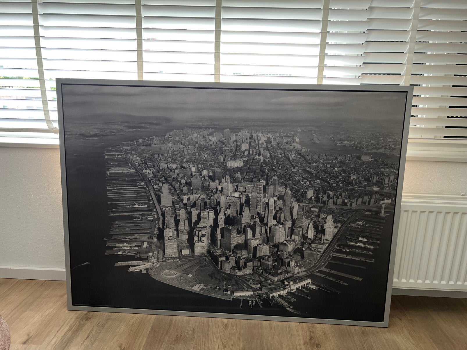 Manhatten New York schilderij, Ophalen, Zo goed als nieuw, Schilderij