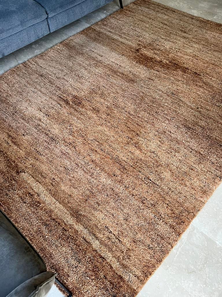 Vloerkleed wol 200x300cm zgan, Ophalen, Zo goed als nieuw, Rechthoekig, 200 cm of meer