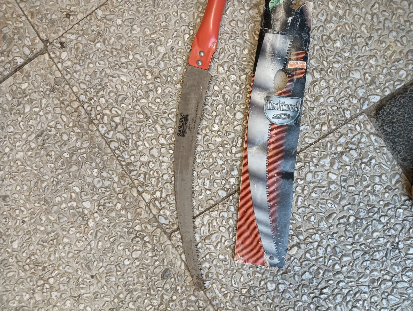 Handzaag voor takken, merk: Sandvik ,38 cm; ophalen, Ophalen, Gebruikt, Takkenzaag, Sandvik
