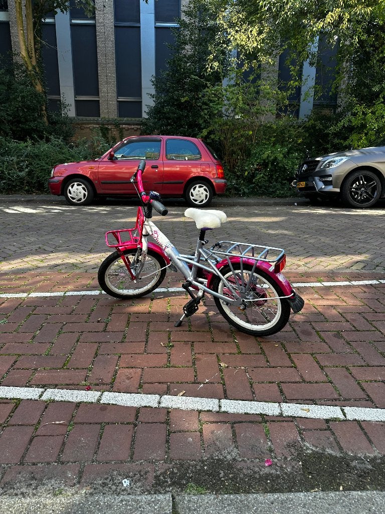 Kinder Fiets, Fietsen en Brommers, Terugtraprem, Gebruikt, Onbekend, Ophalen of Verzenden