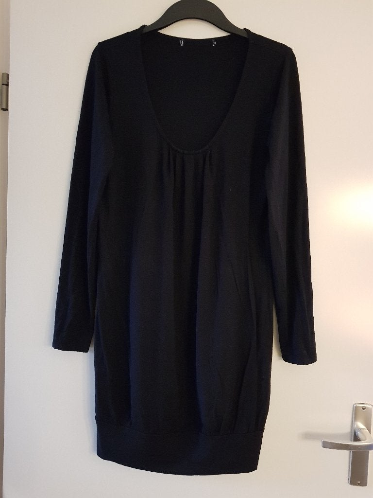 T-shirt / tuniek voor dames --- maat S / M --, Zwart, Ophalen of Verzenden, Zo goed als nieuw, Lange mouw