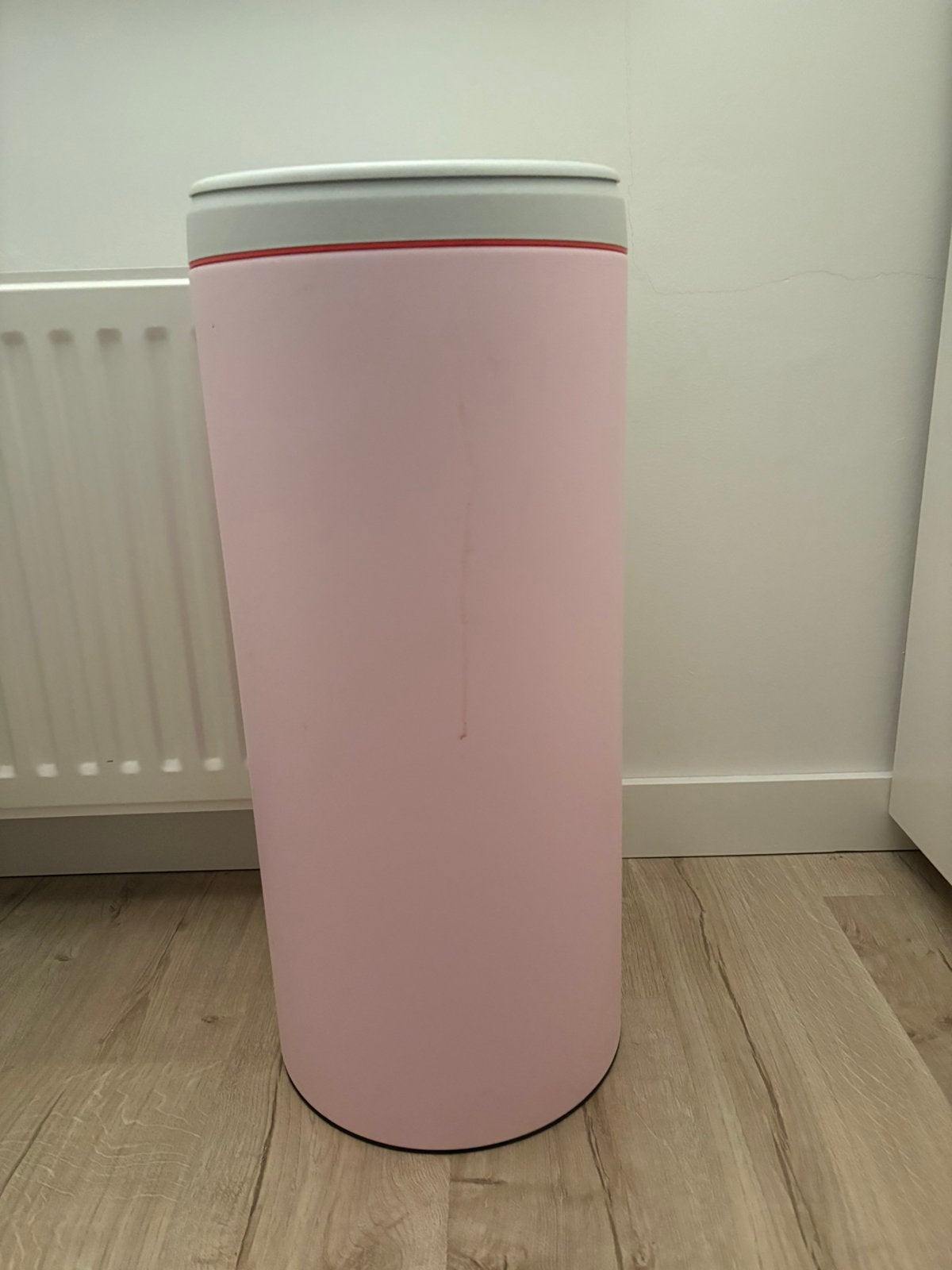 Roze Brabantia flipbin 30liter, Huis en Inrichting, Woonaccessoires | Prullenbakken, 30 tot 40 liter, Ophalen, Zo goed als nieuw