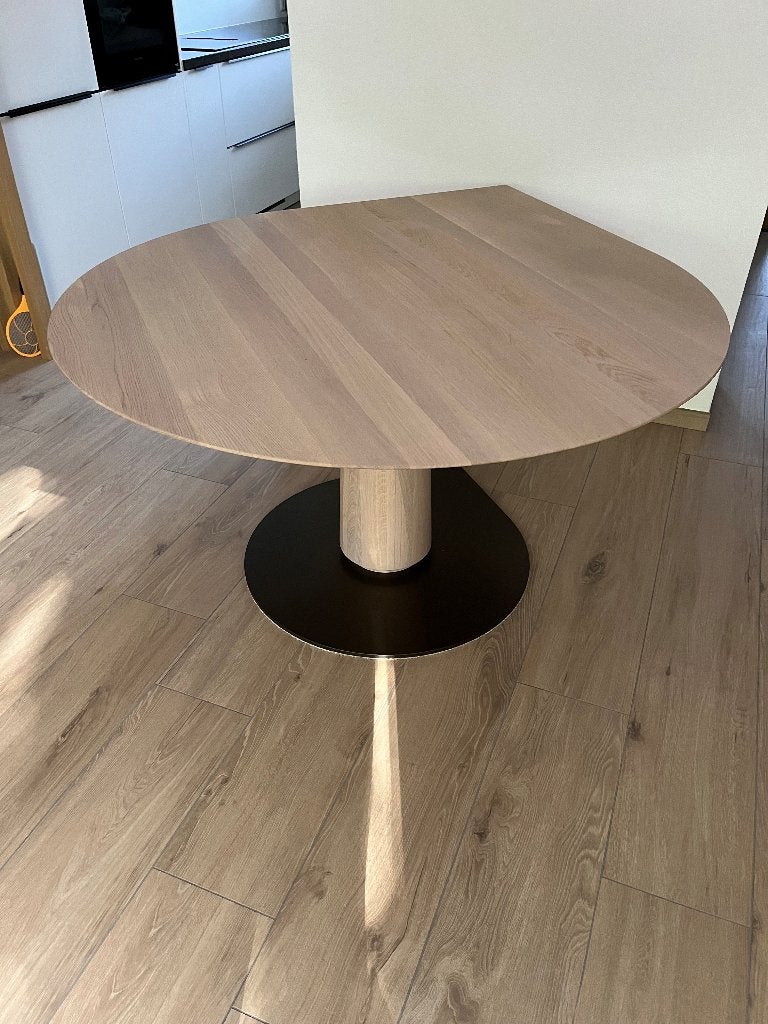 Design eetkamertafel, Huis en Inrichting, Ophalen, 100 tot 150 cm, Zo goed als nieuw, 150 tot 200 cm