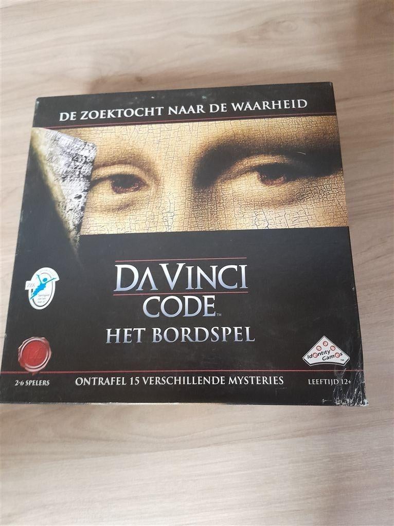 Davinci code het bordspel - s1852, Hobby en Vrije tijd, Gezelschapsspellen | Bordspellen, Verzenden, Zo goed als nieuw