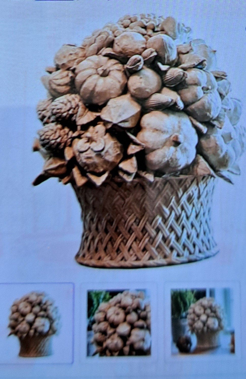 decoratieve Oogstmand., Ophalen, Nieuw