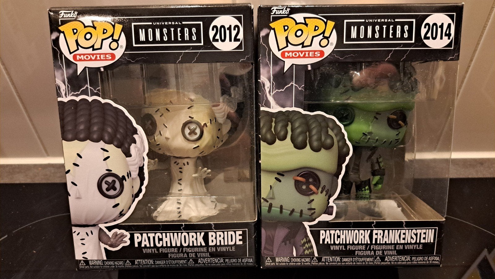 Funko Pop Universal Monsters: Patchwork Bride & Frankenstein, Ophalen of Verzenden, Nieuw
