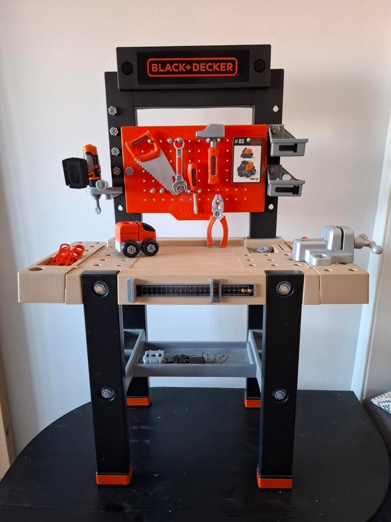 Black & Decker speelgoed werkbank, Ophalen, Zo goed als nieuw