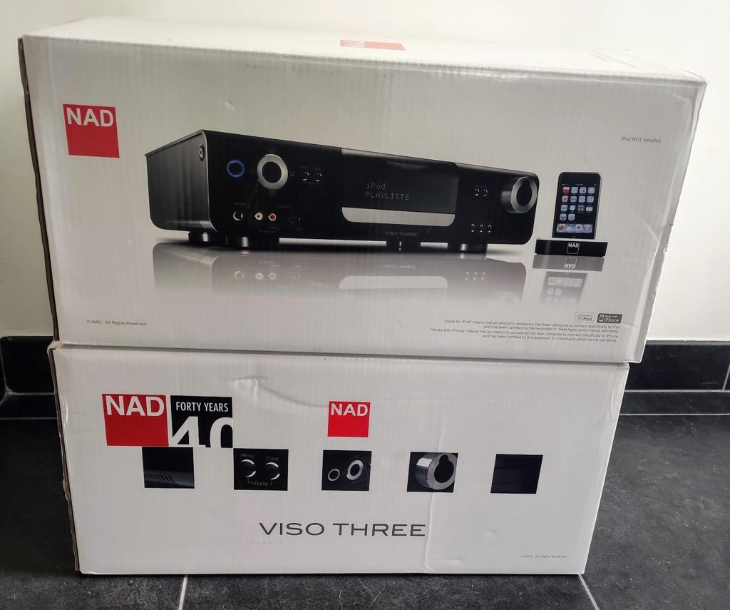 NAD VISO THREE - Hoogwaardig Muzieksysteem, Ophalen of Verzenden, Zo goed als nieuw