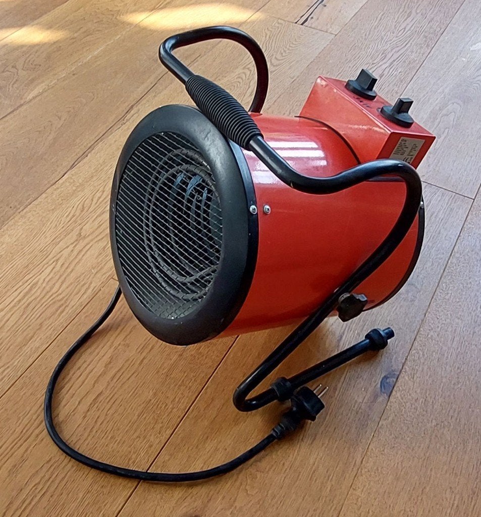 Bouwdroger 3KW instelbaar - Seal DH30, Ophalen of Verzenden, Zo goed als nieuw, Ventilator