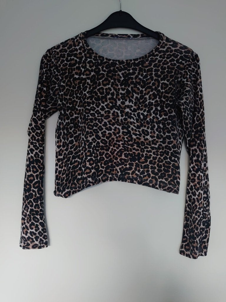 shirt crop-top Zara maat L, Verzenden, Zara, Maat 42/44 (L), Zo goed als nieuw