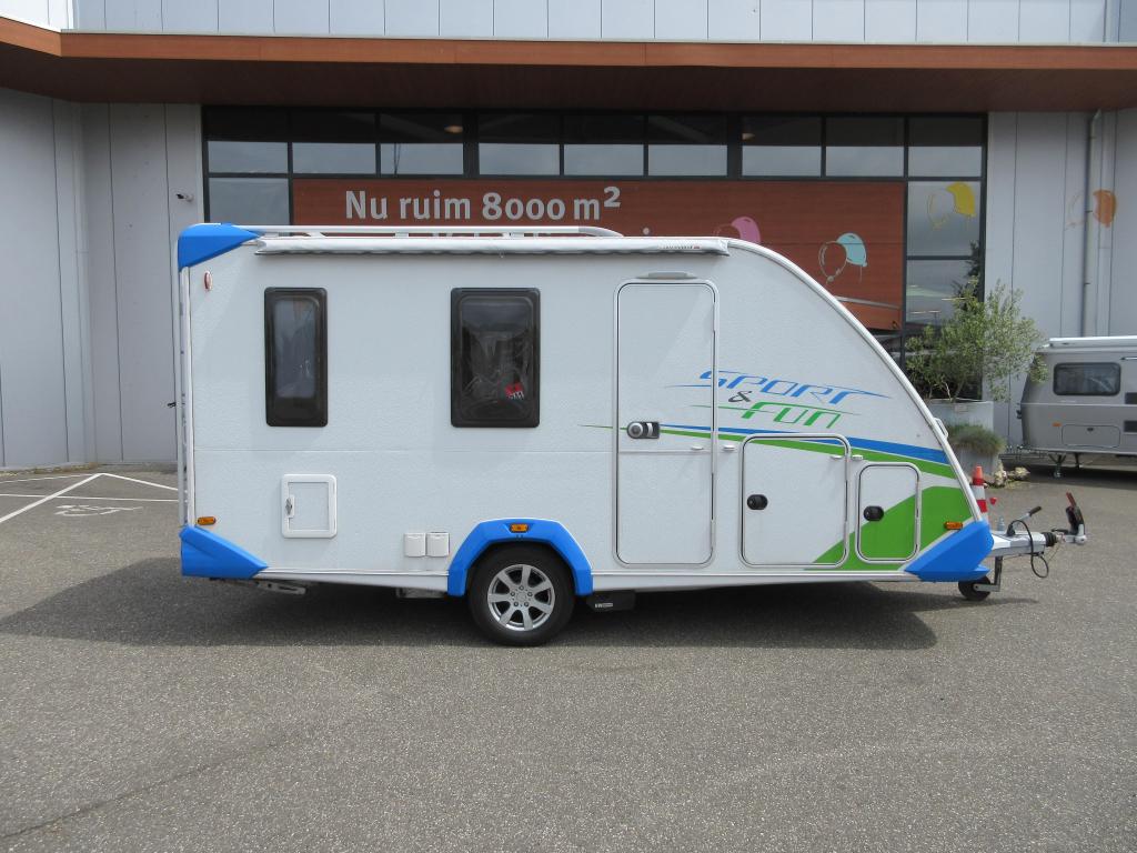 Knaus Sport en Fun 480 QL NETJES! MOVER/ZAKLUIFEL, Schokbreker, Tot en met 3, 4 tot 5 meter, Knaus