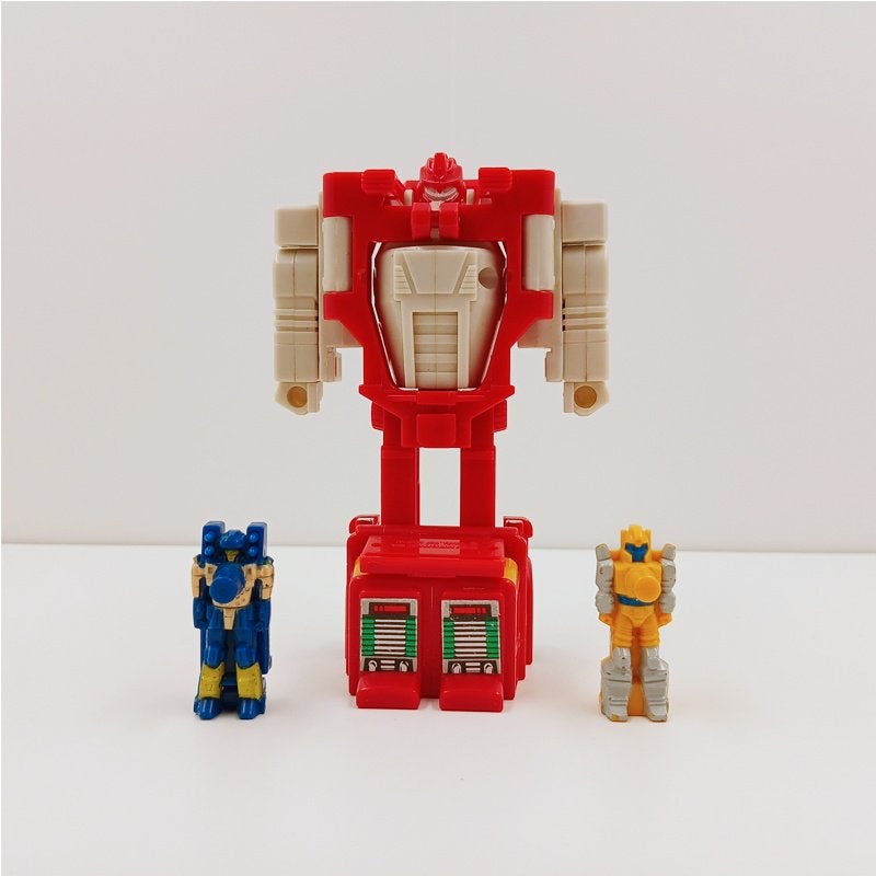 Transformers G1 Targetmasters Quickmix Hasbro 1987, G1, Ophalen of Verzenden, Zo goed als nieuw