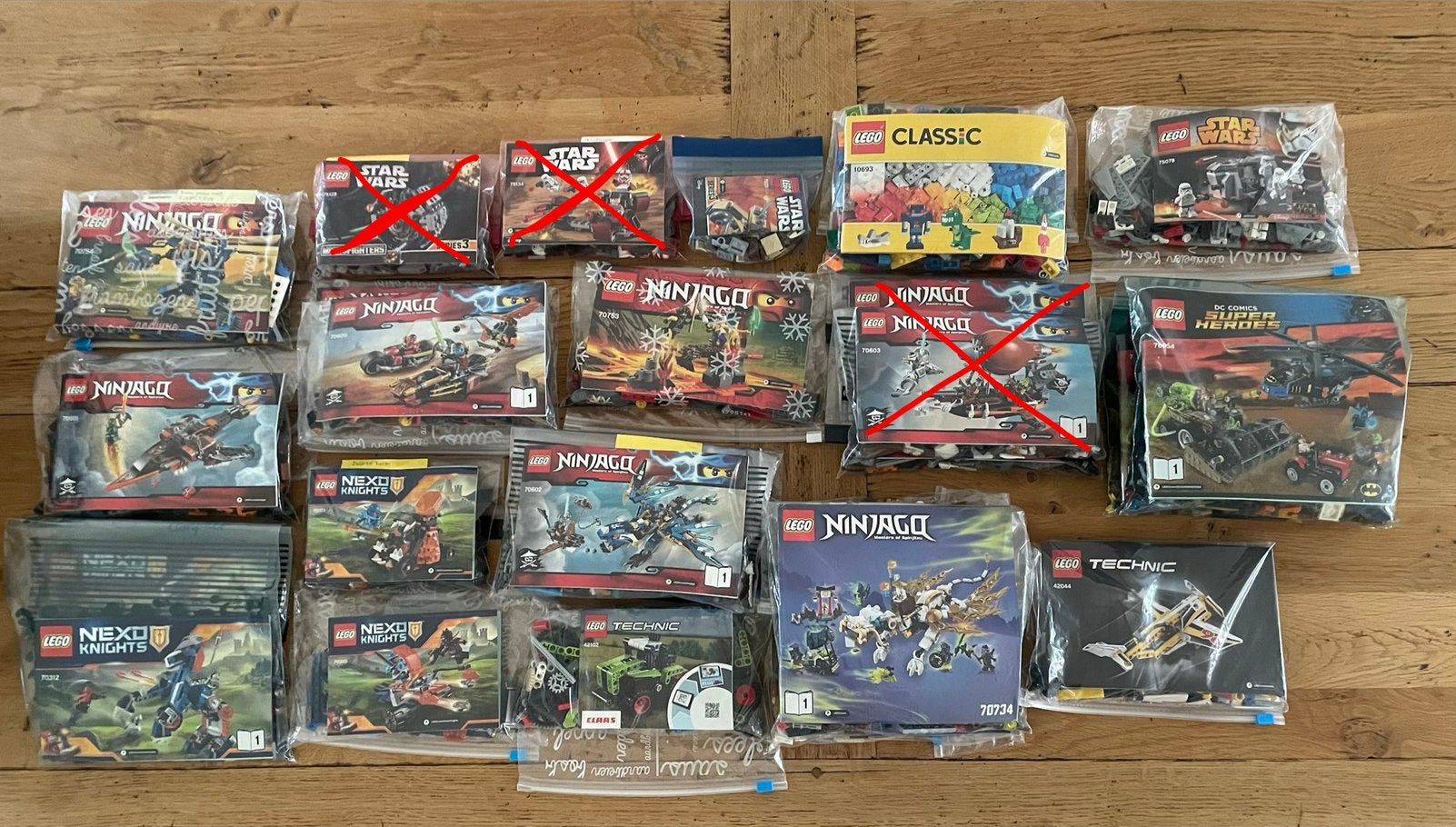 Grote partij van 42 LEGO sets: compleet en incompleet, Ophalen of Verzenden, Gebruikt