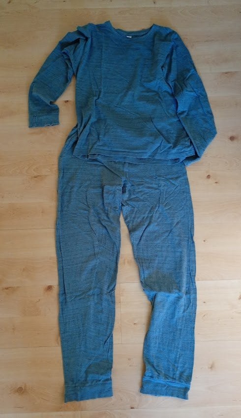 blauwe pyjama jongen mt 170, Ophalen of Verzenden, Zo goed als nieuw, Jongen, Nacht- of Onderkleding