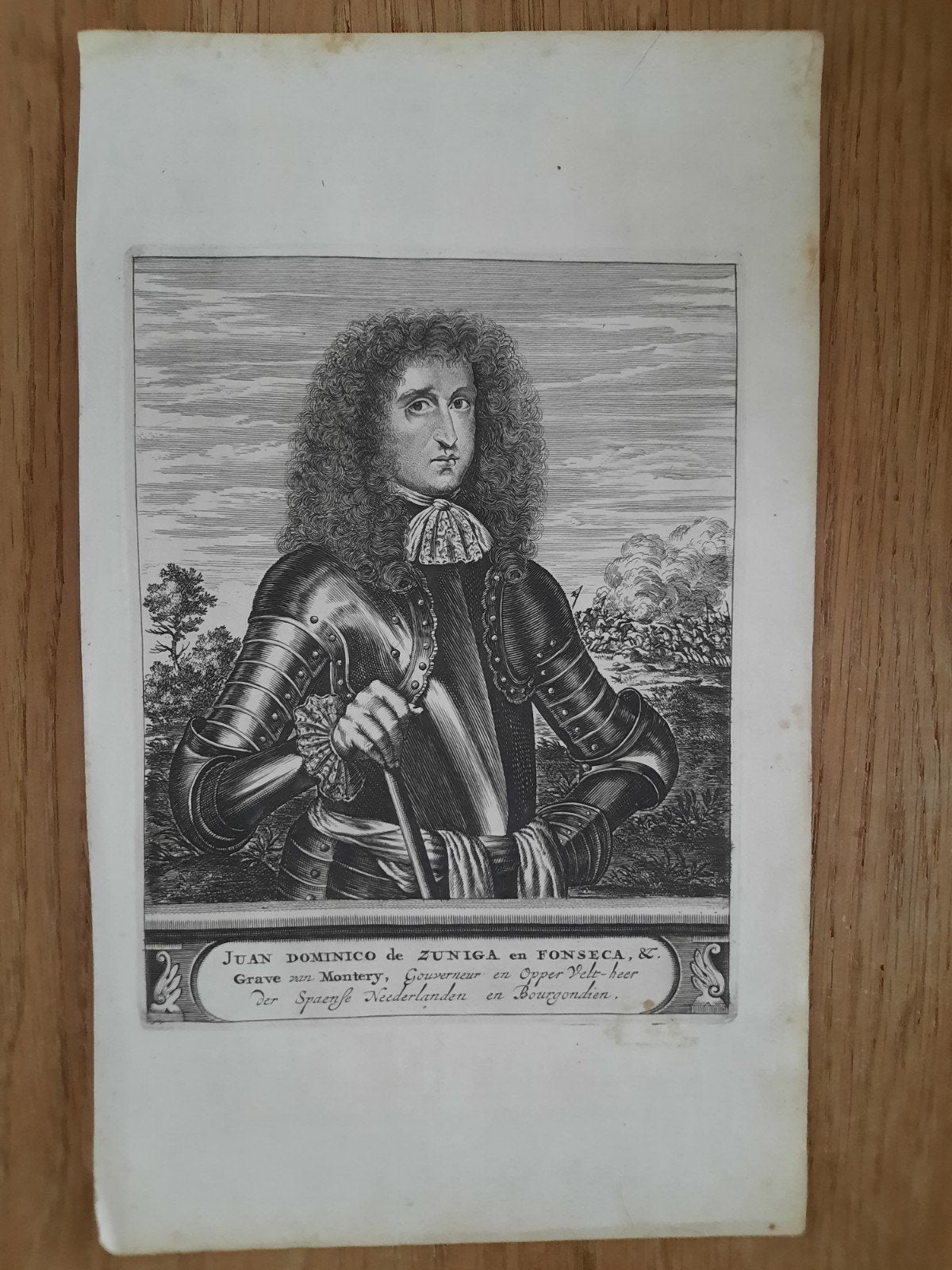 Set van 7 Gravures: Historische Portretten uit de 17e Eeuw, Antiek en Kunst, Portret, Gravure, Met tekst, 1600 - 1699