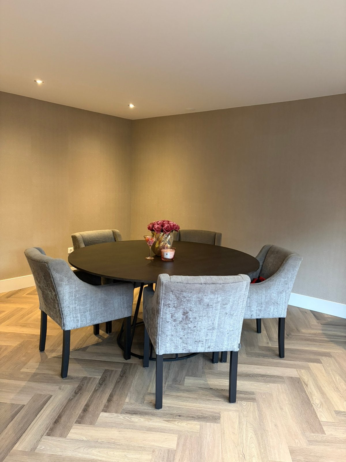Keijser&Co keijserenco tafel en stoelen, Ophalen of Verzenden, Zo goed als nieuw, Vier