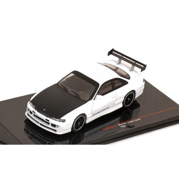 Nissan 240SX S14 1997 Wit Modelauto 1/43 Ixo Models Nieuw, Overige merken, Ixo Models, Auto, Ixo Models