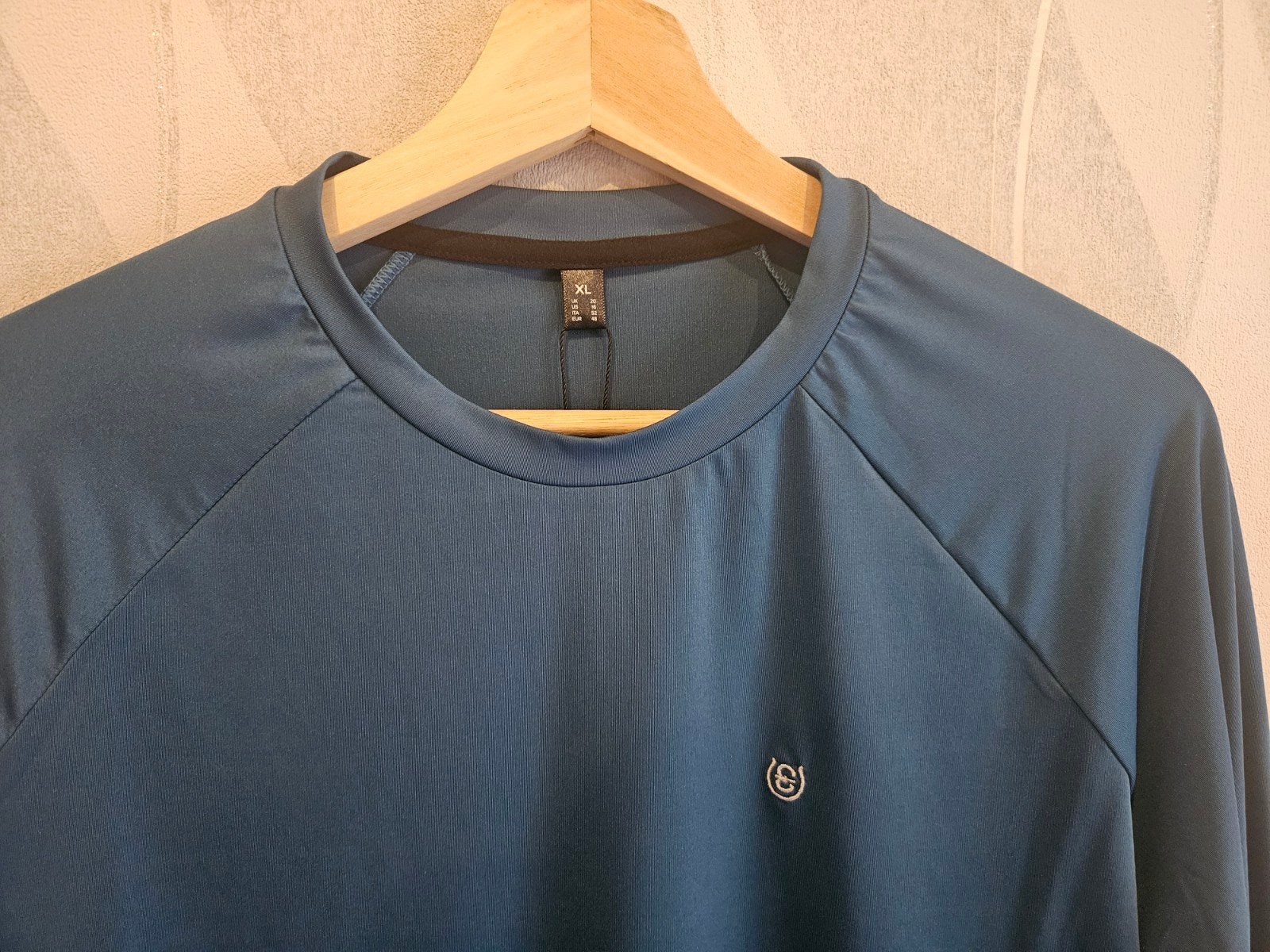 Base layer teal blue, Dieren en Toebehoren, Paardrijkleding, Blauw, Dressuur, Nieuw, Ophalen of Verzenden