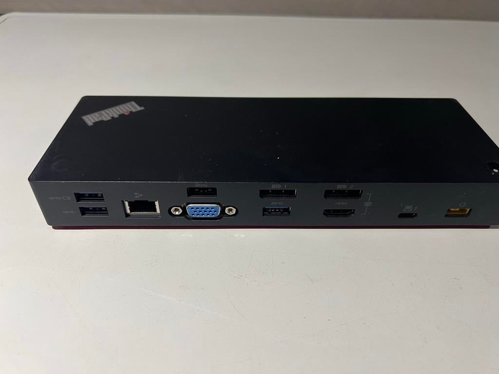 Lenovo ThinkPad Thunderbolt 3 Dock Gen 1 - Gebruikt, Ophalen of Verzenden, Nvt, Nvt, Nvt