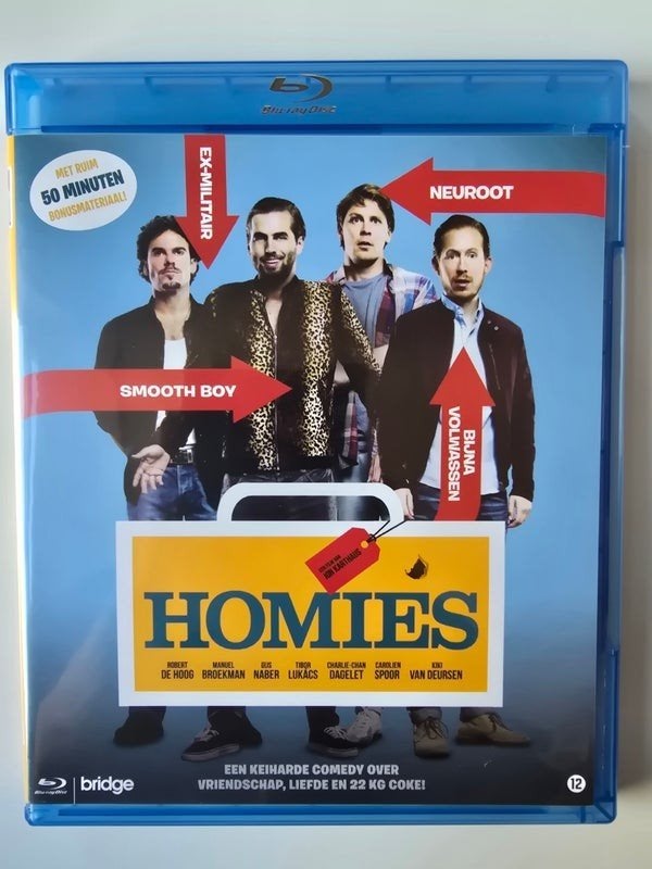 HOMIES (BLURAY), Carduelis & Media, Verzenden, Syran@live.nl, Tollensstraat 53D 3035NC Rotterdam