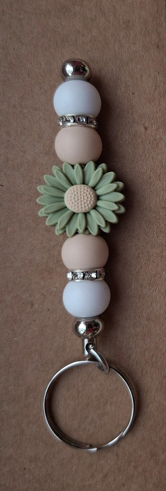 Sleutel hanger met bloem, Ophalen of Verzenden, Nieuw