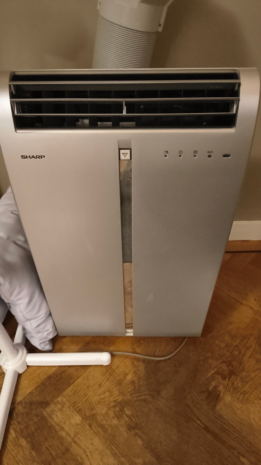 Sharp Mobiele Airco CV-P09PR - Koelen en Ontvochtigen, Ophalen, Gebruikt, Minder dan 60 m³, 3 snelheden of meer