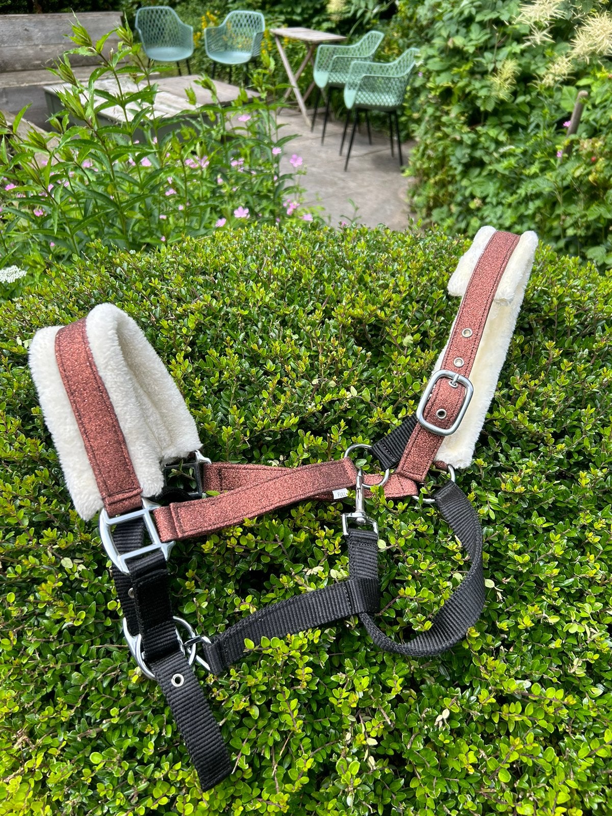 Bont halster glitter - nieuw - full, Ophalen of Verzenden, Nieuw