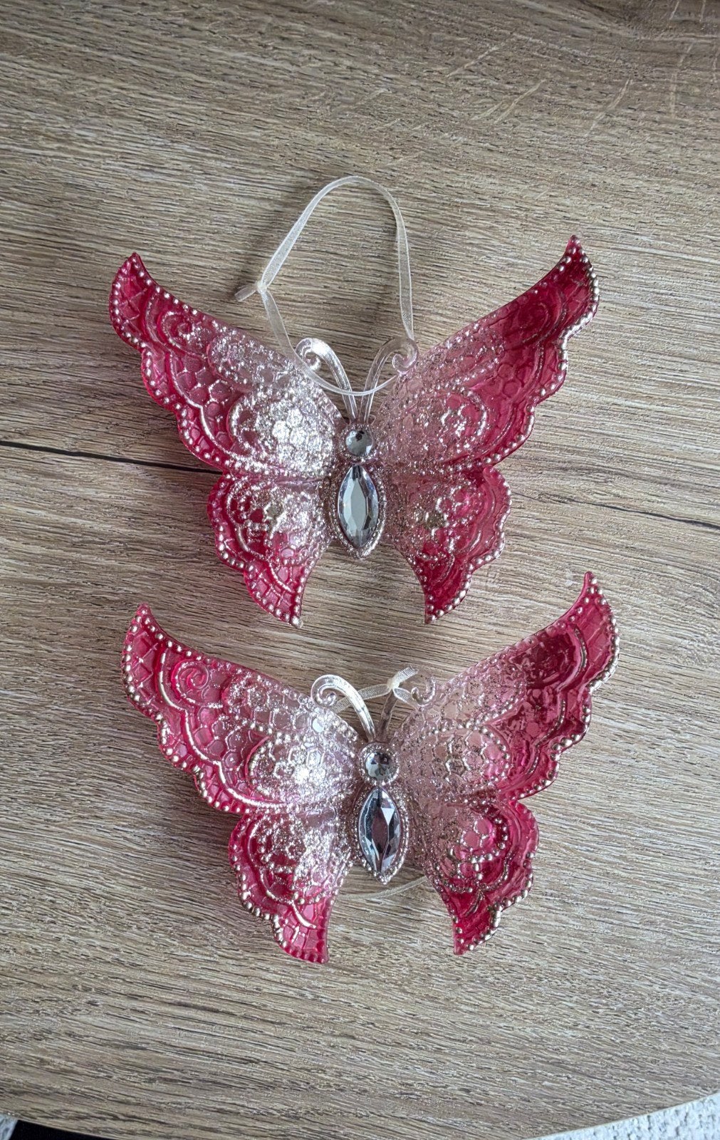 vlinderhanger kersthangers, Diversen, Ophalen of Verzenden, Zo goed als nieuw