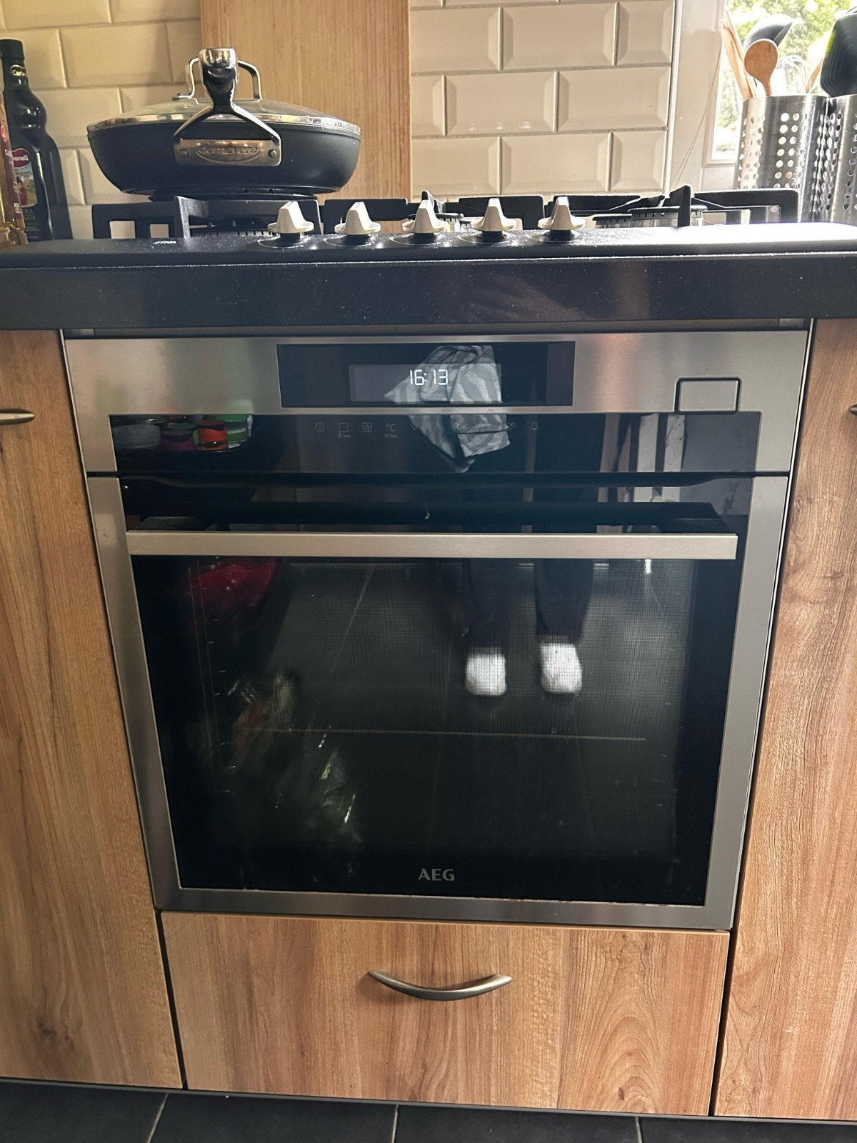 AEG Inbouwoven BSE774220M met Stoomfunctie, Witgoed en Apparatuur, Ovens, Ophalen of Verzenden, Hete lucht