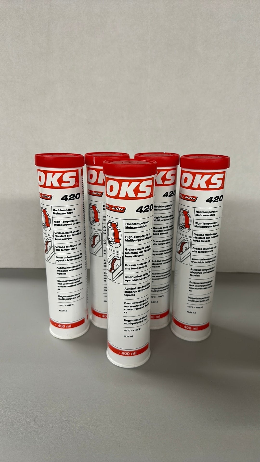 OKS 420 Hoge temperatuur. - Multifunctioneel vet. 400 ml., Verzenden