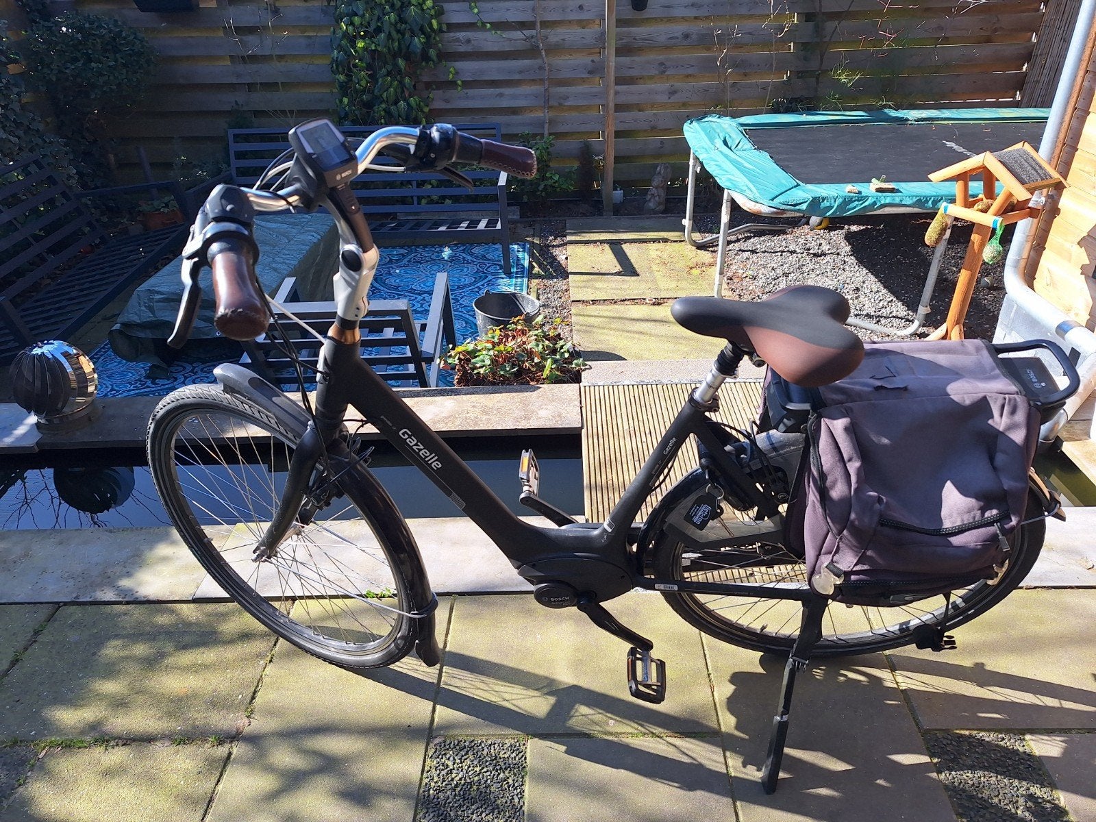 Gazelle elektrische fiets met lage instap, Velgrem, (Extra) lage instap, Ophalen of Verzenden, Gazelle