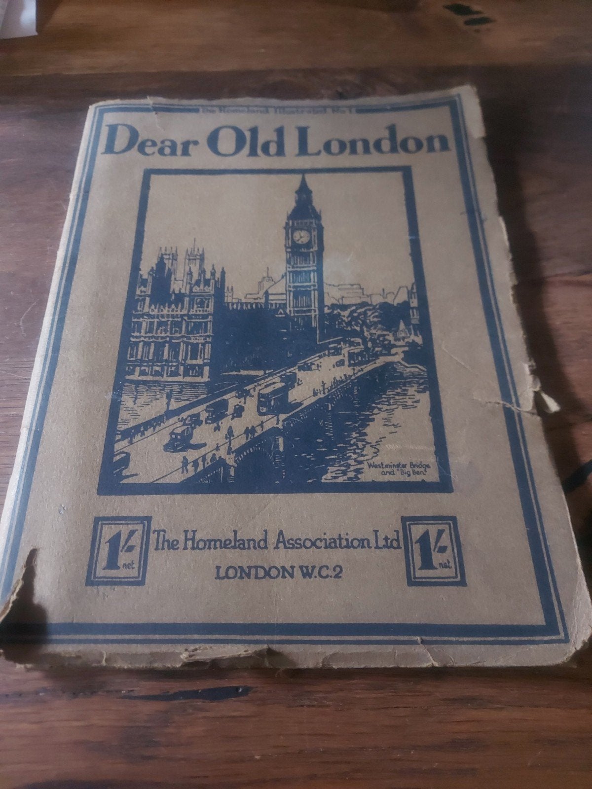 Mooi oud geïllustreerd boekje over London, Antiek en Kunst, Ophalen of Verzenden