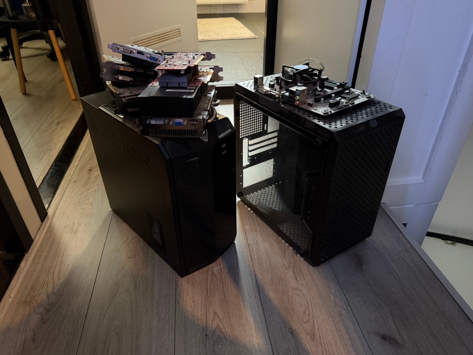 Pc computer onderdelen voor de hobbyist | half ongetest, Computers en Software, Desktop Pc's, Ophalen, Zo goed als nieuw, Onbekend