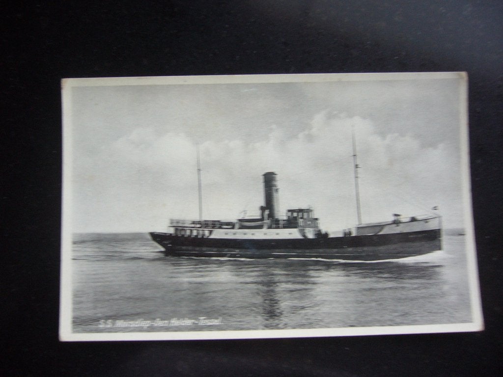 DEN HELDER  =  S.S. MARSDIEP . DEN HELDER - TESSEL, Ophalen of Verzenden, Voor 1920, Ongelopen, Noord-Holland