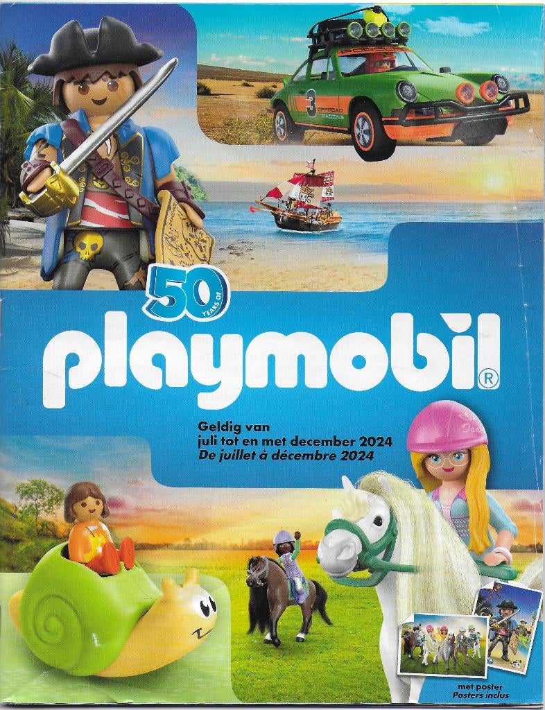 Catalogus 50 jaar    Playmobil 2024, Boeken, Ophalen of Verzenden, Zo goed als nieuw