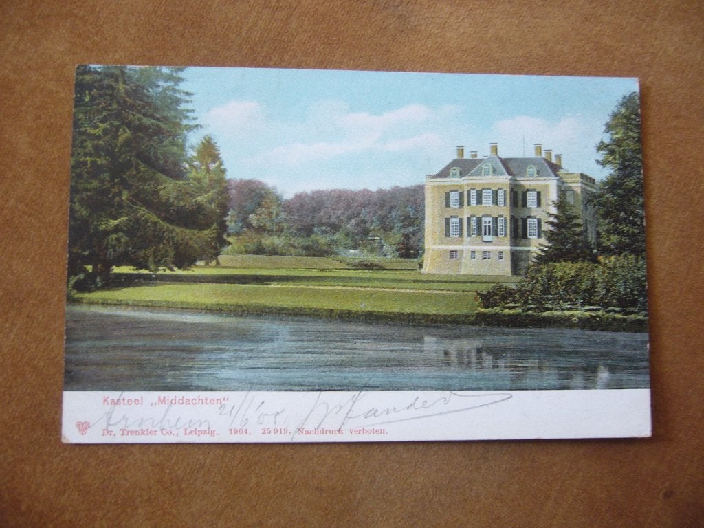DE STEEG  =  KASTEEL MIDDACHTEN  BRIEFKAART, Ophalen of Verzenden, Voor 1920, Gelopen, Gelderland