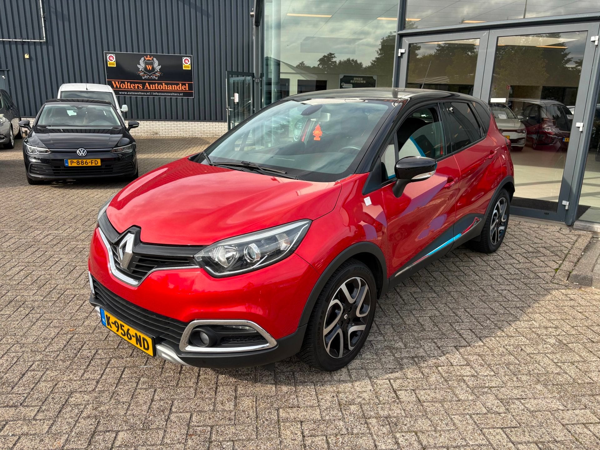 Renault Captur 1.2 TCe Helly Hansen, Auto's, Zwart, 4 cilinders, Leder en Stof, SUV of Terreinwagen