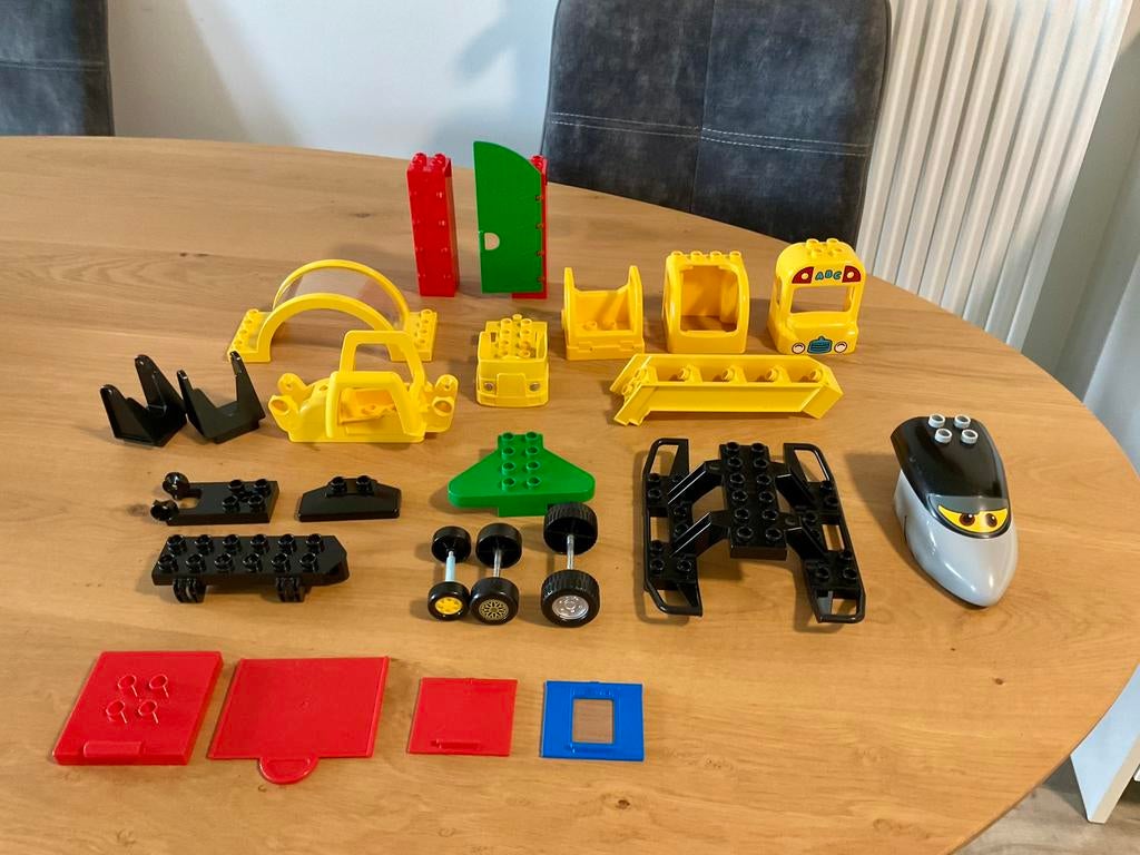 Duplo : Onderdelen, Ophalen, Gebruikt, Duplo