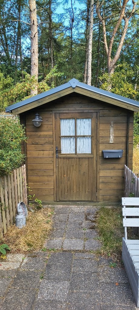 Houten schuurtje, Ophalen, Zo goed als nieuw, Hout, Overige typen