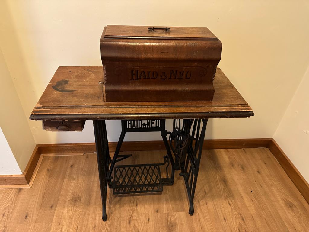 Haid & Neu trapnaaimachine, Ophalen