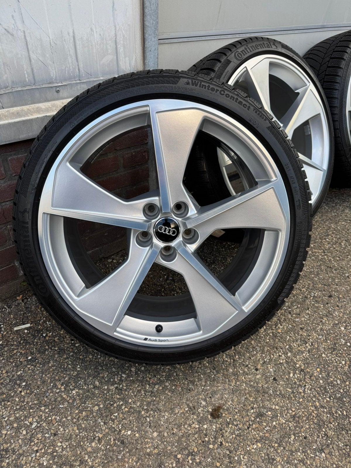 Audi velgen A5 S5 A4 S4 met banden 20 inch origineel audi, Auto-onderdelen, Banden en Velgen, Ophalen, Gebruikt, 275 mm, Banden en Velgen