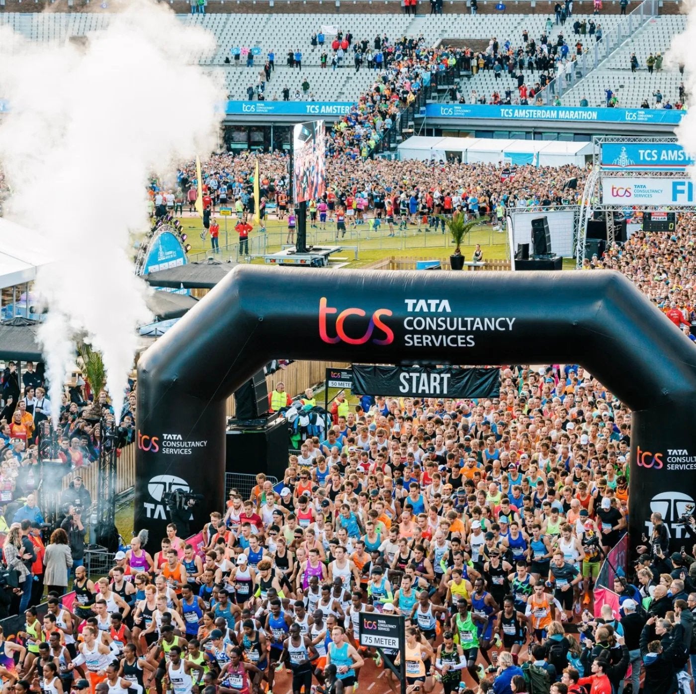 GEZOCHT: Halve marathon Amsterdam startbewijs, Eén persoon